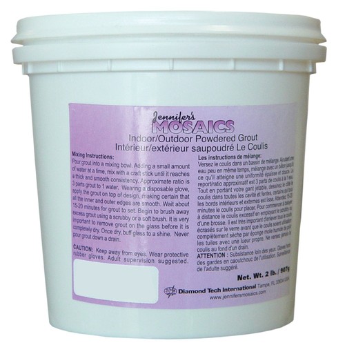 White sanded grout for - white,