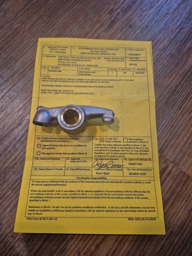 Continental rocker arm 3550 - pn,