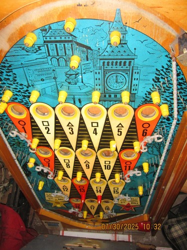 Pinball machine playfield - pinball,