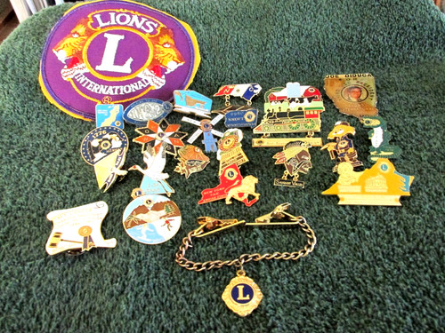 Vintage lot lions club - vintage,