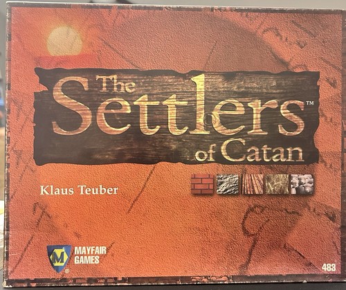 Settlers catan board game - settlers,
