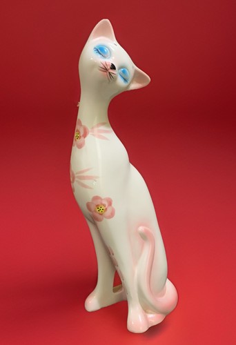 Vintage cat porcelain - vintage,