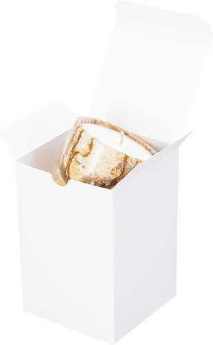 Pack 4x4x6 white gift boxes - pack,