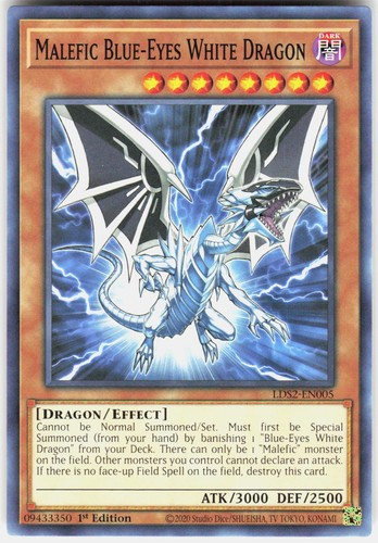 Malefic blue eyes white dragon - malefic,