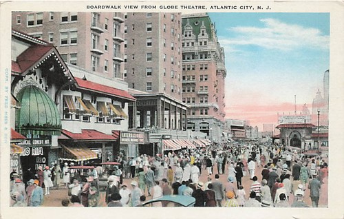 Postcard boardwalk view - boardwalk,