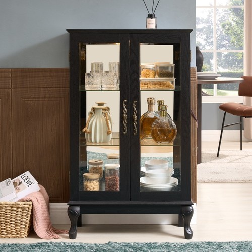 Tier display cabinet - 3-tier,