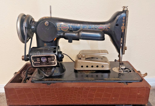 Antique singer sewing - antique,