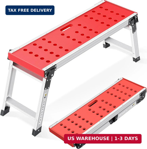 Folding work platform - folding,