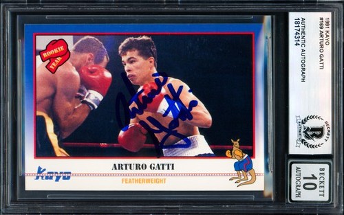 Arturo gatti signed 1991 - arturo,