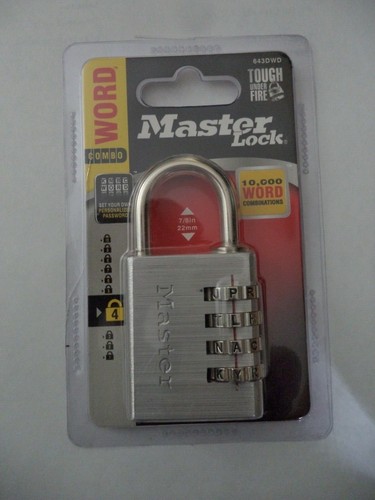 Master lock 16in wide - lock,