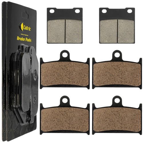 Front and rear brake pads - front,