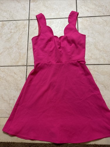 Tobi hot pink bodycon - pink,