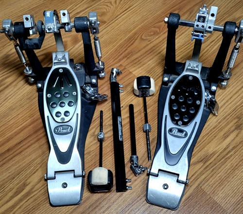 Pearl eliminator double pedal - double,