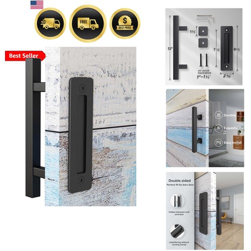 Sliding barn door handles - 12",