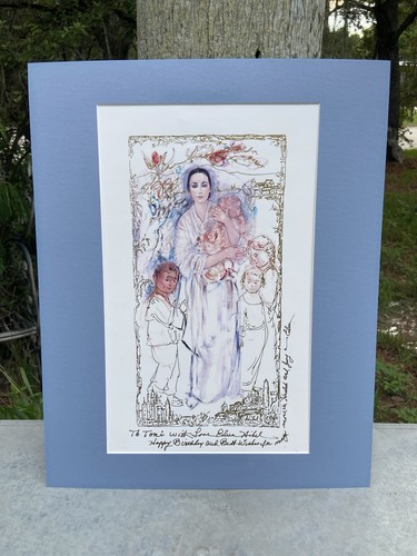 Edna hibel signed - edna,