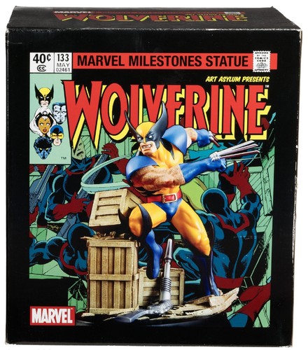 Wolverine unleashed statue new - wolverine,