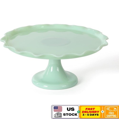 Handmade jadeite glass cake - handmade,
