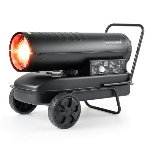 Forced air kerosene heater - air,