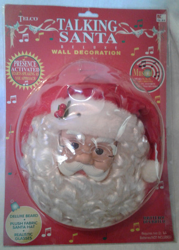 Telco talking santa wall - telco,