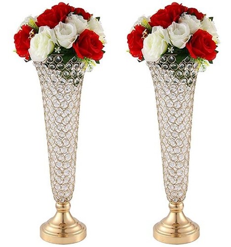 2pc gold crystal - gold,