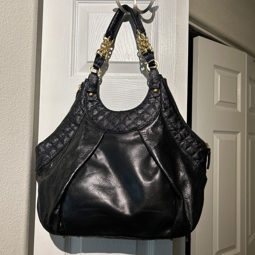 Brahmin elisa black embossed - brahmin,