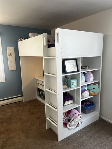 Ikea loft bed with - loft,