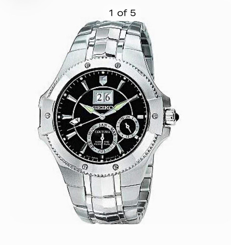 Seiko coutura quartz black - coutura,