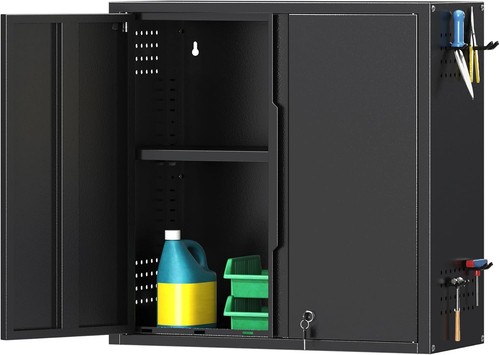 Garage wall cabinet - garage, with