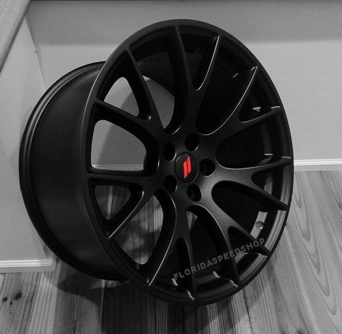 Satin black hellcat wheels - satin,