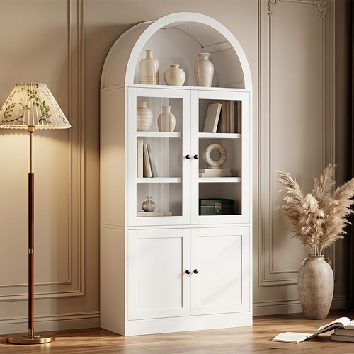 Tall arched top storage - top,