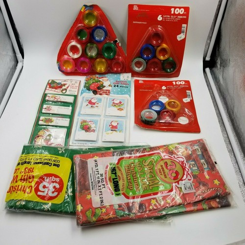 Lot christmas wrapping - lot, of