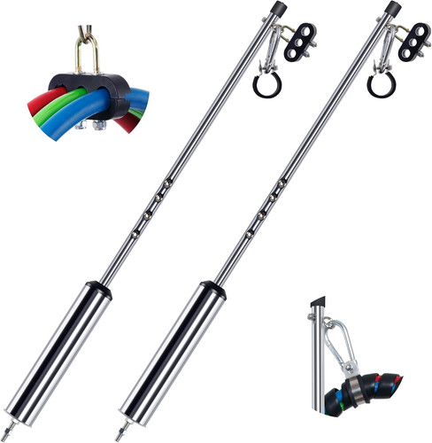 2pcs stainless heavy duty - 2pcs, 40"