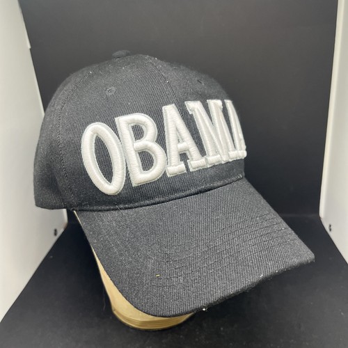 Obama black baseball cap - obama,