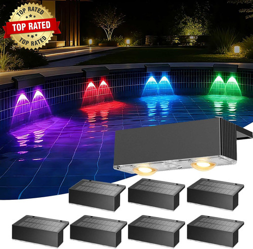 Pack solar pool lights for - 4,