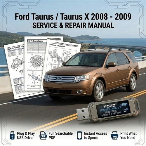 Ford taurus x 2008 - ford, /
