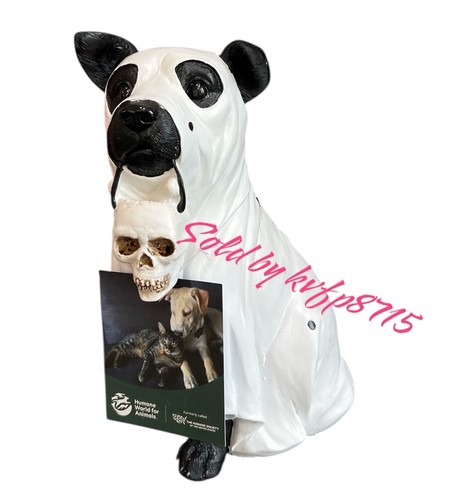 Halloween black lab with skull - black,