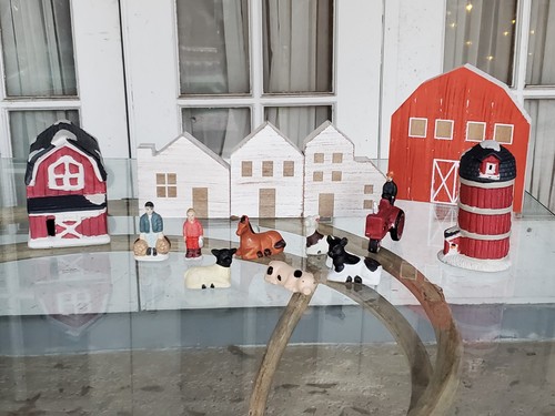 Barn farm mini scenery - mini,