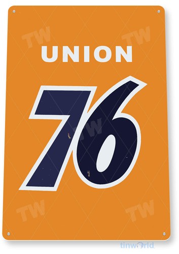 Tin sign union gas oil - sign,