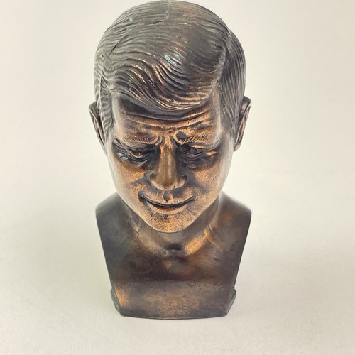 John kennedy bronze - f, plated