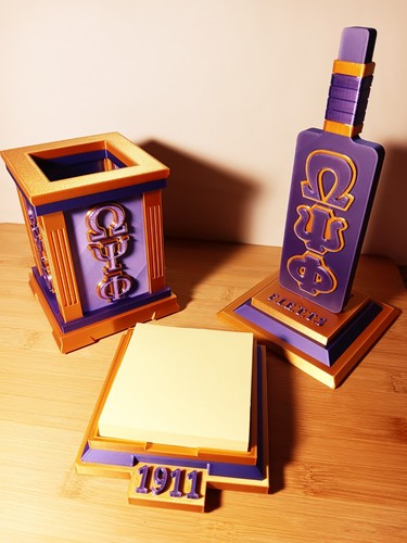 Omega psi phi desk set - psi,