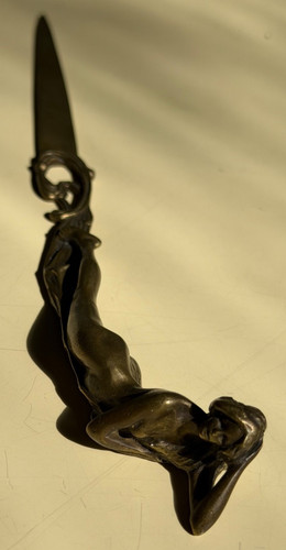 Antique art nouveau bronze - antique,