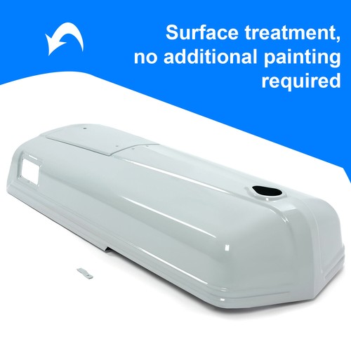 Tractor hood battery - hood, door