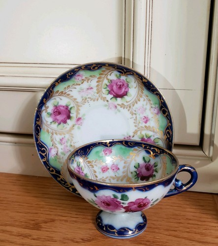 Antique cobalt flow - antique,