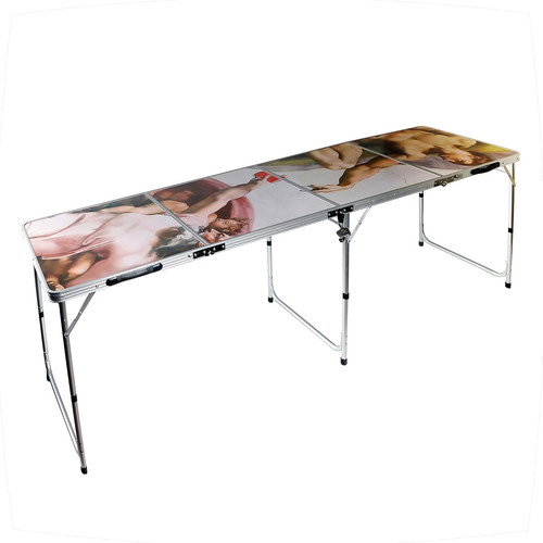 Folding beer pong - 8',