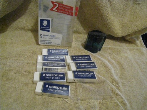 Staedtler mars plastic erasers - staedtler,