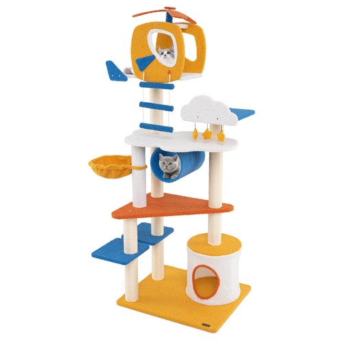 Tall aviation themed - 70", cat