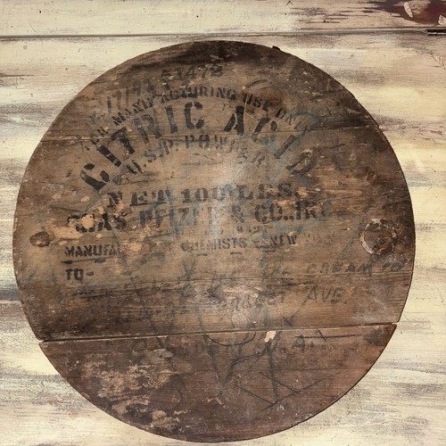 Rare antique wooden - rare, crock