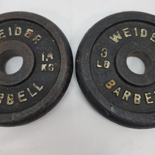 Pair weider standard - lb,