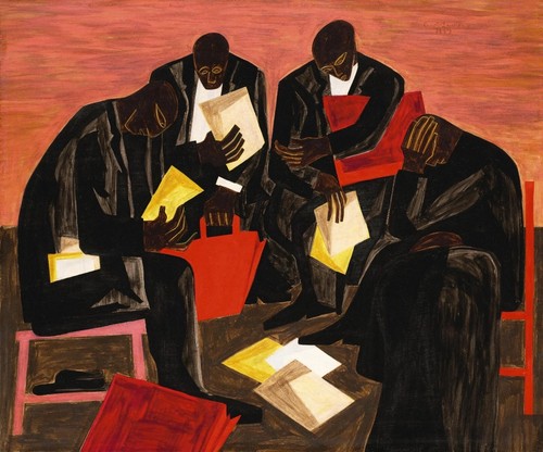 Jacob lawrence the businessmen - the,
