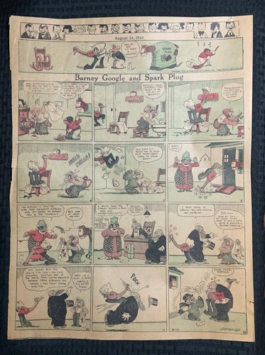 1924 aug barney google - 24,
